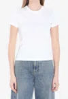 Loewe Draped Crewneck T-shirt In White