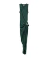 Loewe Draped Fine-ribbed Dress