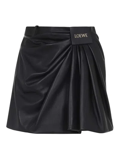 Loewe Draped Midi Skirt