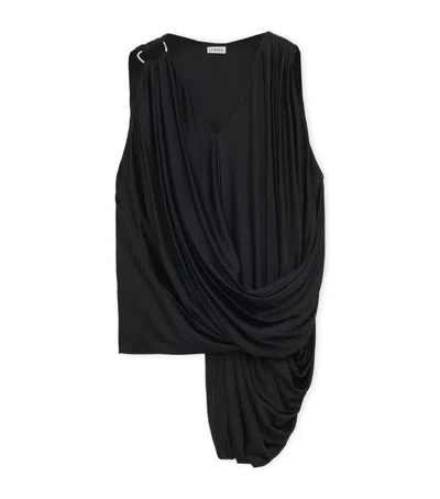 LOEWE DRAPED SLEEVELESS TOP