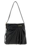 Loewe Draped Tote Bag Crossbody Bags Black In Black