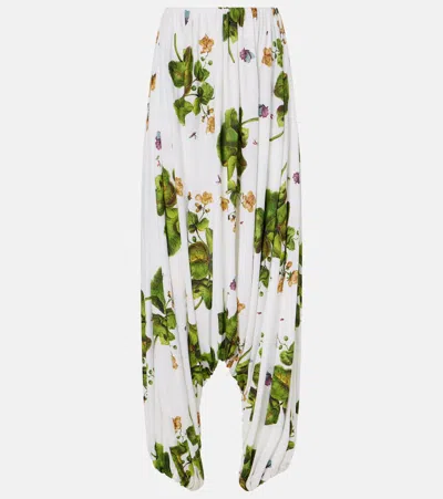 Loewe Multicolor Printed Viscose Pant