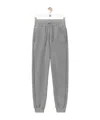 Loewe Cotton-cashmere Sweatpants In Gray