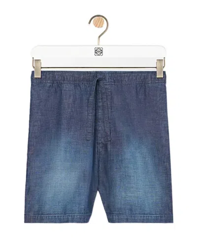 Loewe Regular Fit Shorts In Blue