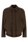 Loewe Drawstring Jacket In Brown