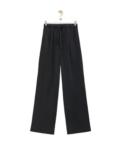 Loewe Drawstring Pajamas In Black