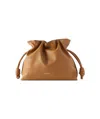 Loewe Drawstring Shoulder Bag In Red