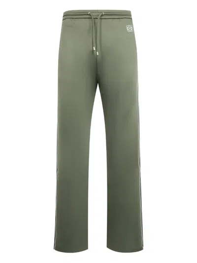 Loewe Drawstring Side-stripe Trousers In Multi
