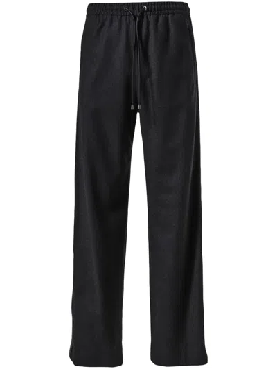 Loewe Drawstring Track Pants In Black