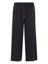 Loewe Drawstring Trousers In Black
