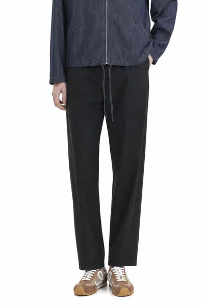 Loewe Drawstring Trousers In Wool In Multi
