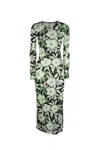 Loewe Floral Dress Dresses Multicolor