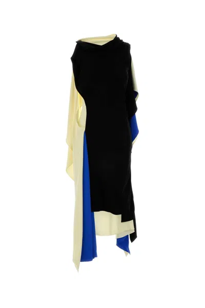 Loewe Dress Woman In Black