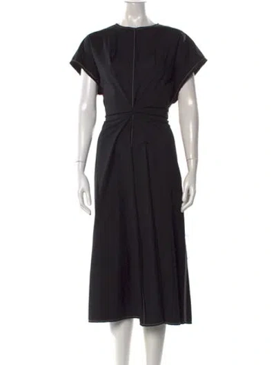Pre-owned Loewe Dress In Black