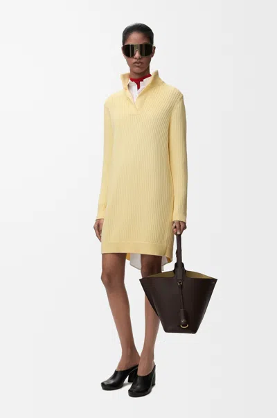 Loewe Dress In Cotton Size: Xs For Woman In Yellow