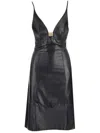 Loewe Dress In Nappa Dresses Black In Black