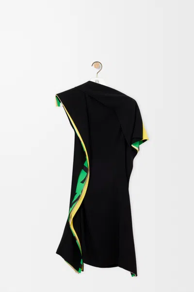 Loewe Dress In Stretch Viscose Size:42 For Woman In Multi