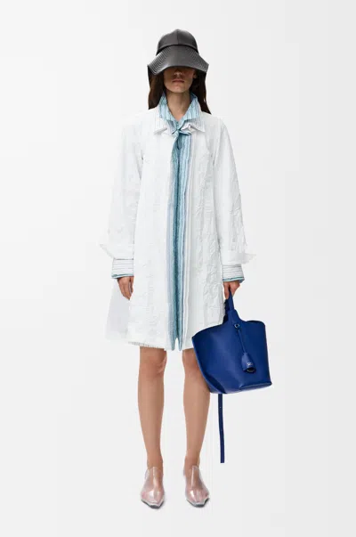 Loewe Dress In Technical Cotton In White