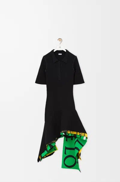 Loewe Robe En Viscose Mélangée Taille: M Pour Femme In Black