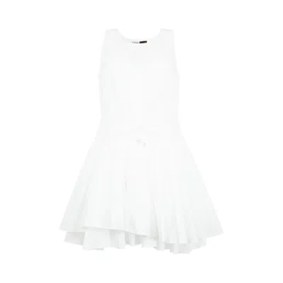 Pre-owned Loewe Dress 'white' | Women's Size 38