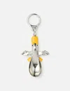 Loewe Duck Spoon Charm In Metallic