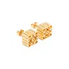 Loewe Anagram Cube Stud Earrings
