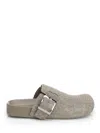Loewe Textured Surface Slip-on Slippers