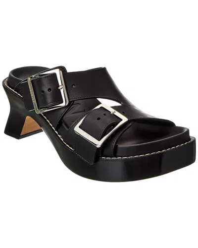 LOEWE LOEWE EASE LEATHER SANDAL