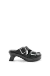 Loewe Ease Heel Slides In Black