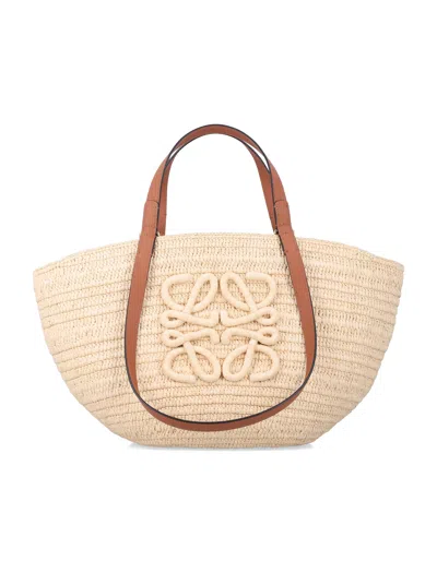 Loewe Eclipse Basket Handbag - 26 Cm Height, 50/23 Cm Width In Brown