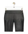 Loewe Elastic Cycling Shorts In Black