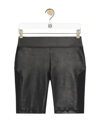 Loewe Elastic Cycling Shorts In Black