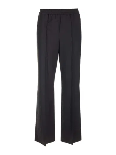 Loewe Elastic Waist Trousers In Black