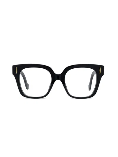 Loewe Elegant Acetate Eyewear With 140mm Temple In Black
