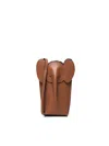Loewe Elephant Pocket Shoulder Bag In Brown