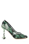 Loewe Embellished Mesh Toy Pumps