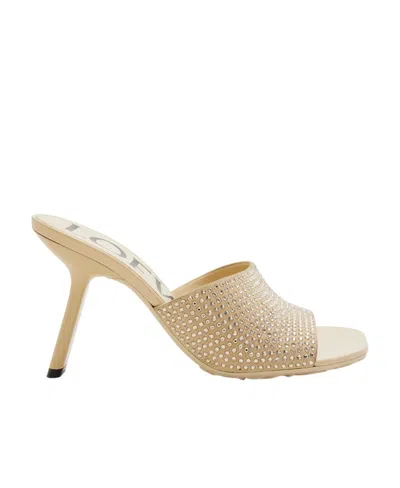 LOEWE LOEWE EMBELLISHED SLIP-ON MULES