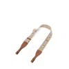 Loewe Embroidered Logo Anagram Pattern Loop Strap In Brown
