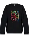 LOEWE EMBROIDERED-LOGO SWEATSHIRT