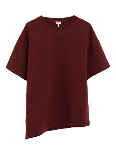 LOEWE EMBROIDERED-LOGO T-SHIRT