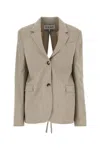 Loewe Embroidered Wool Blazer
