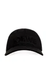 Loewe Embroidered-logo Baseball Cap In Black