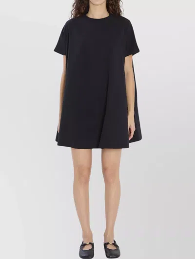 LOEWE EMBROIDERY APPLIQUÉ A-LINE DRESS