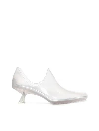 Loewe Emily Aqua Pvc Ankle Boots In Transparent