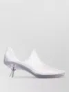 Loewe Emily Aqua Bootie 45 In Rubber With Multicolor Socks Pumps White In White
