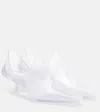 Loewe Emily Aqua Bootie 45 In Rubber With Multicolor Socks Pumps White In White