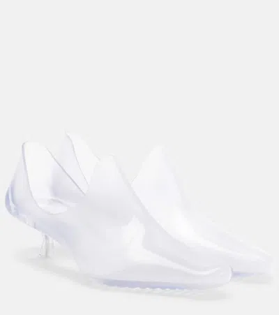 Loewe Emily Pvc Ankle Boots In Transparent