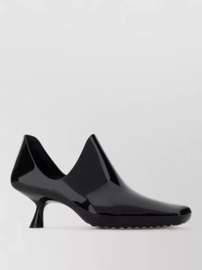 Loewe Emily Pvc Pumps Sculpted Heel Glossy In Black