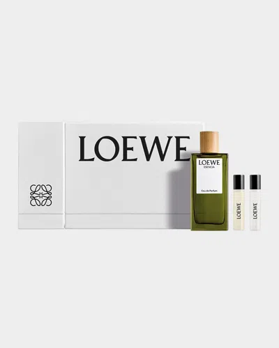 Loewe Esencia Eau De Parfum And Vial Fragrance Set In White