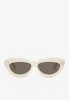 Loewe Essential Cat-eye Sunglasses In Brown